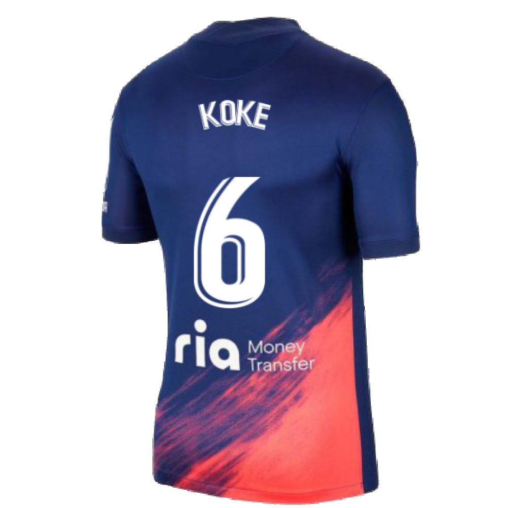 2021-2022 Atletico Madrid Away Shirt (KOKE 6)