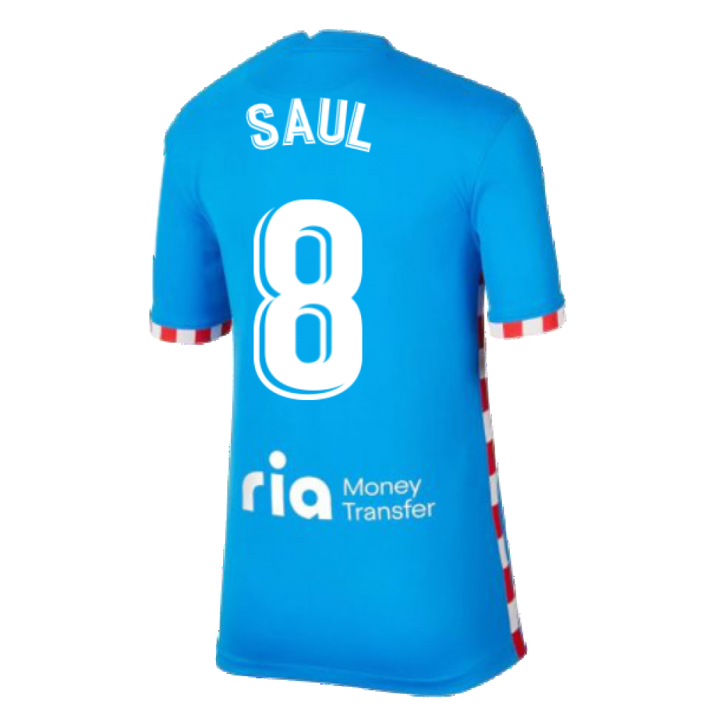 2021-2022 Atletico Madrid Third Shirt (Kids) (SAUL 8)