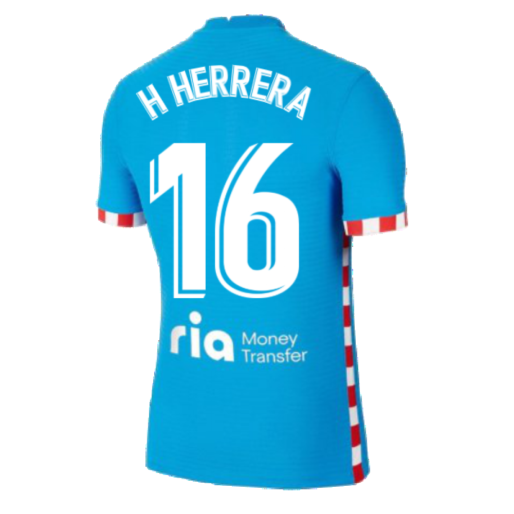 2021-2022 Atletico Madrid Vapor 3rd Shirt (H HERRERA 16)