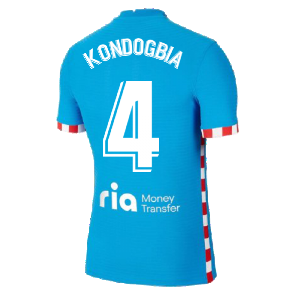 2021-2022 Atletico Madrid Vapor 3rd Shirt (KONDOGBIA 4)