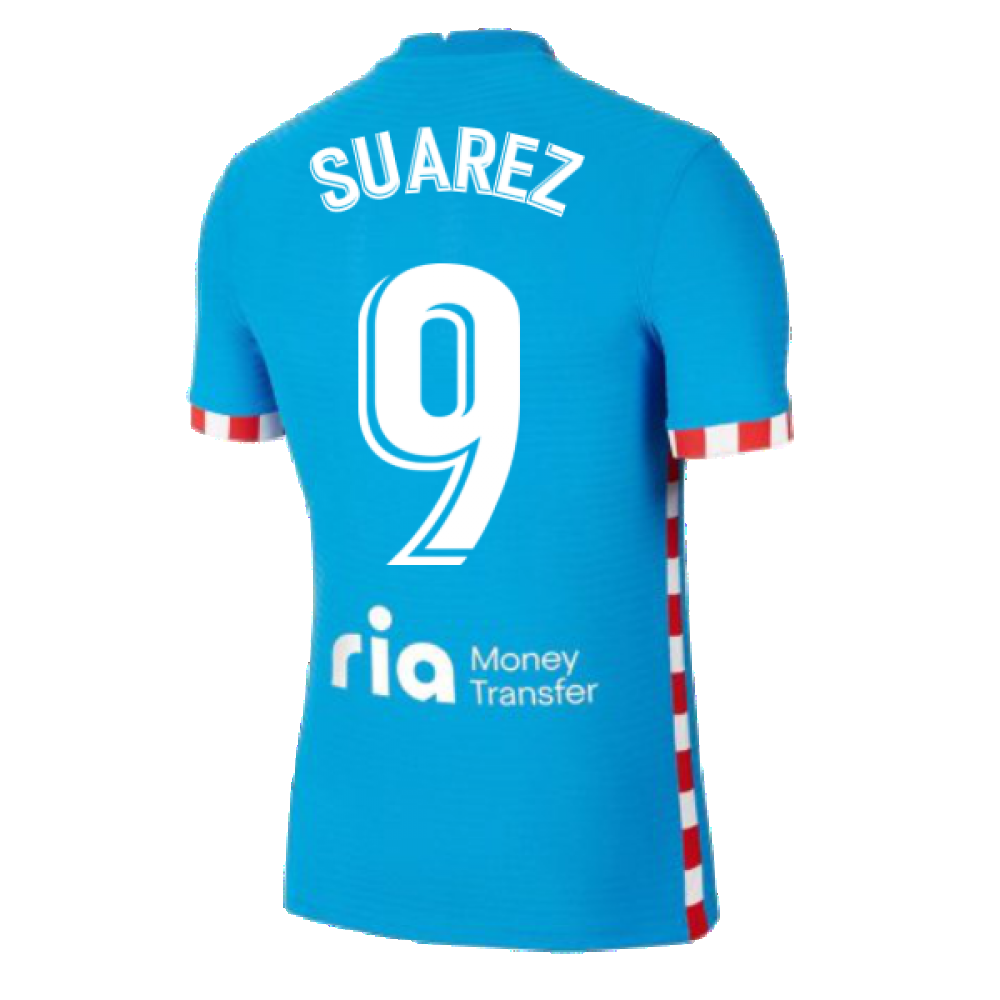 2021-2022 Atletico Madrid Vapor 3rd Shirt (SUAREZ 9)