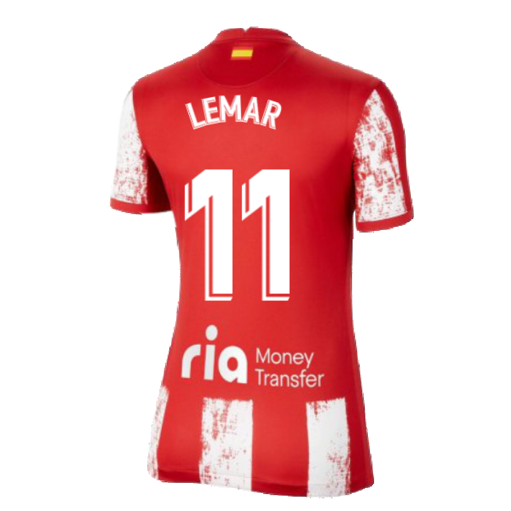 2021-2022 Atletico Madrid Womens Home Shirt (LEMAR 11)