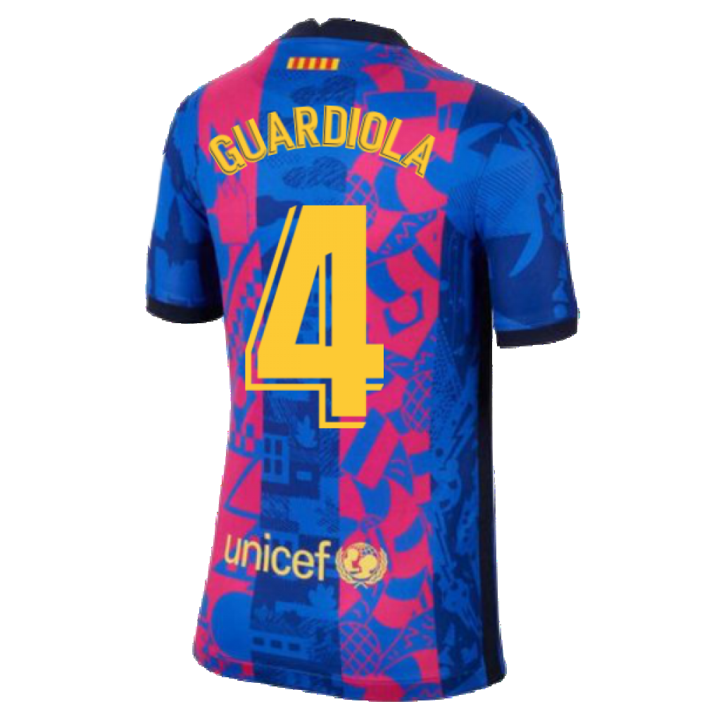 2021-2022 Barcelona 3rd Shirt (Kids) (GUARDIOLA 4)