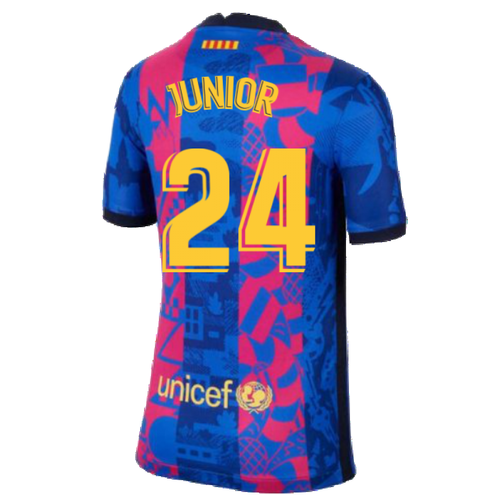 2021-2022 Barcelona 3rd Shirt (Kids) (JUNIOR 24)