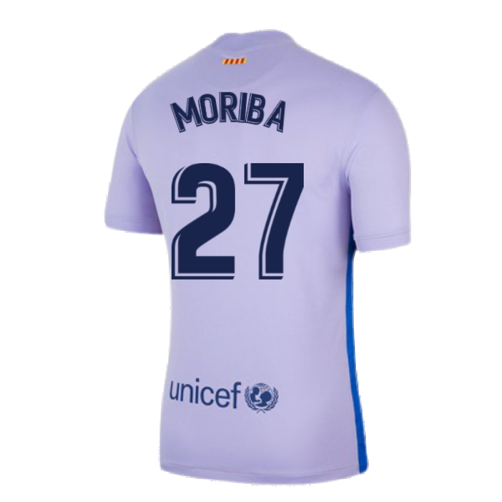 2021-2022 Barcelona Away Shirt (MORIBA 27)