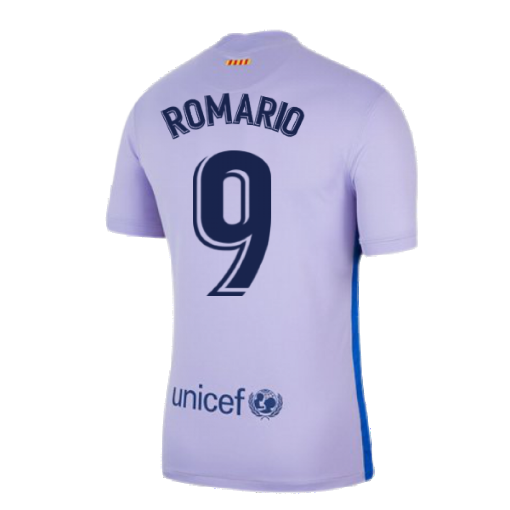 2021-2022 Barcelona Away Shirt (ROMARIO 9)