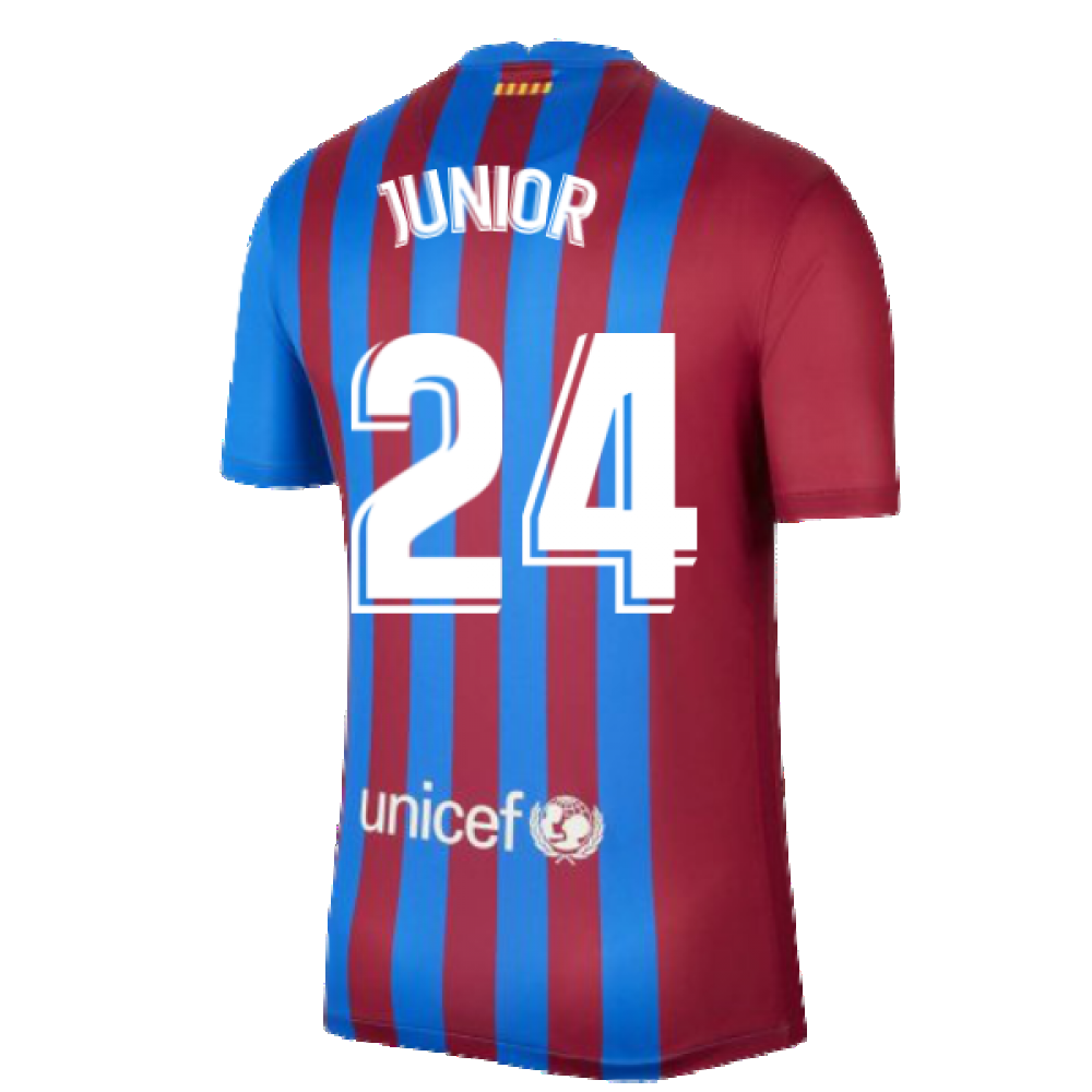 2021-2022 Barcelona Home Shirt (JUNIOR 24)