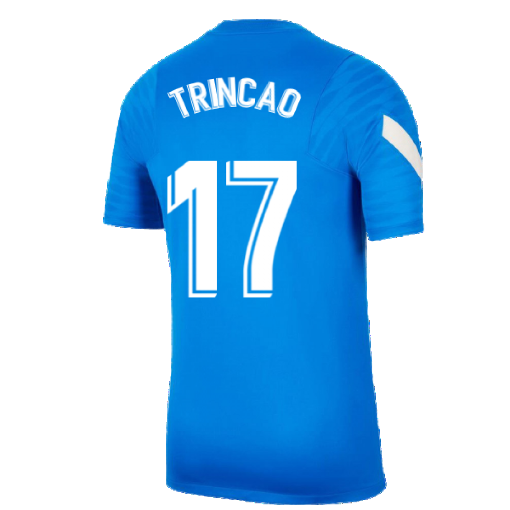 2021-2022 Barcelona Training Shirt (Blue) (TRINCAO 17)