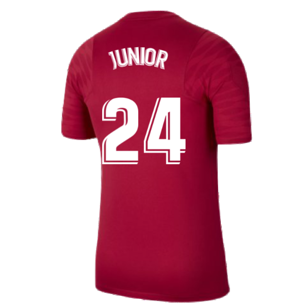 2021-2022 Barcelona Training Shirt (Noble Red) (JUNIOR 24)