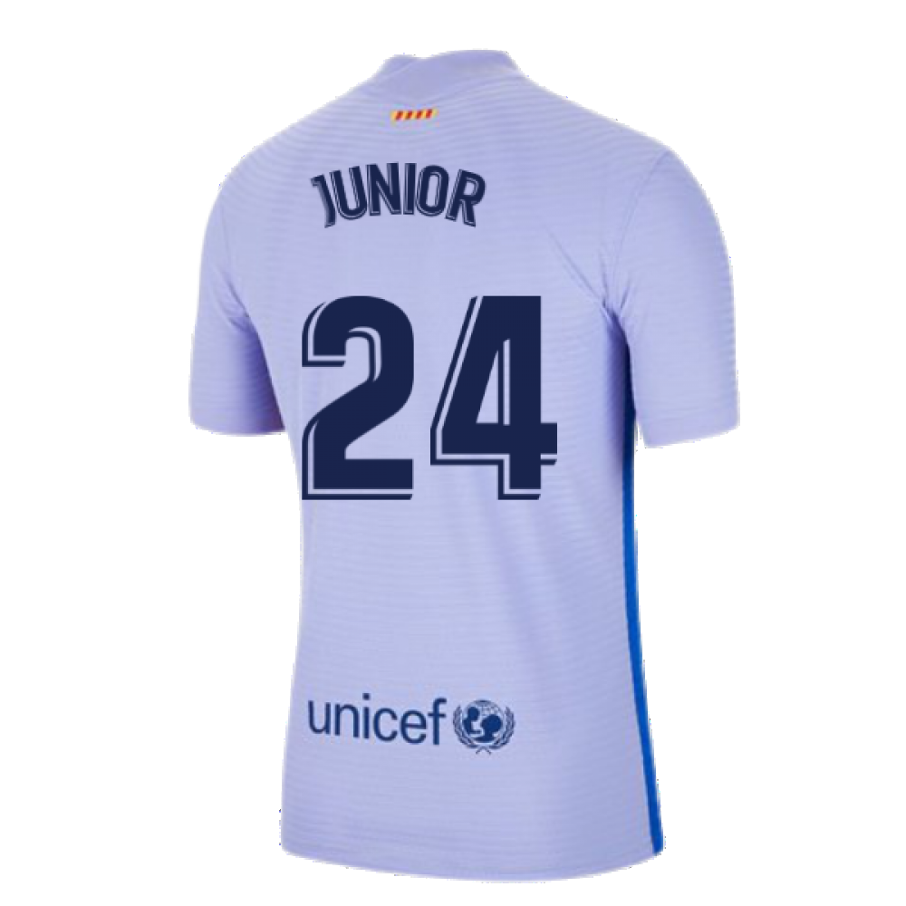 2021-2022 Barcelona Vapor Away Shirt (JUNIOR 24)