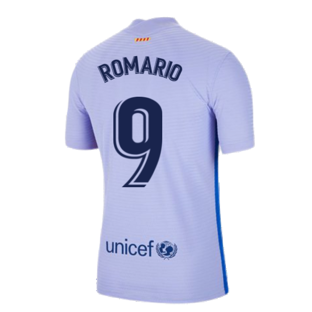 2021-2022 Barcelona Vapor Away Shirt (ROMARIO 9)