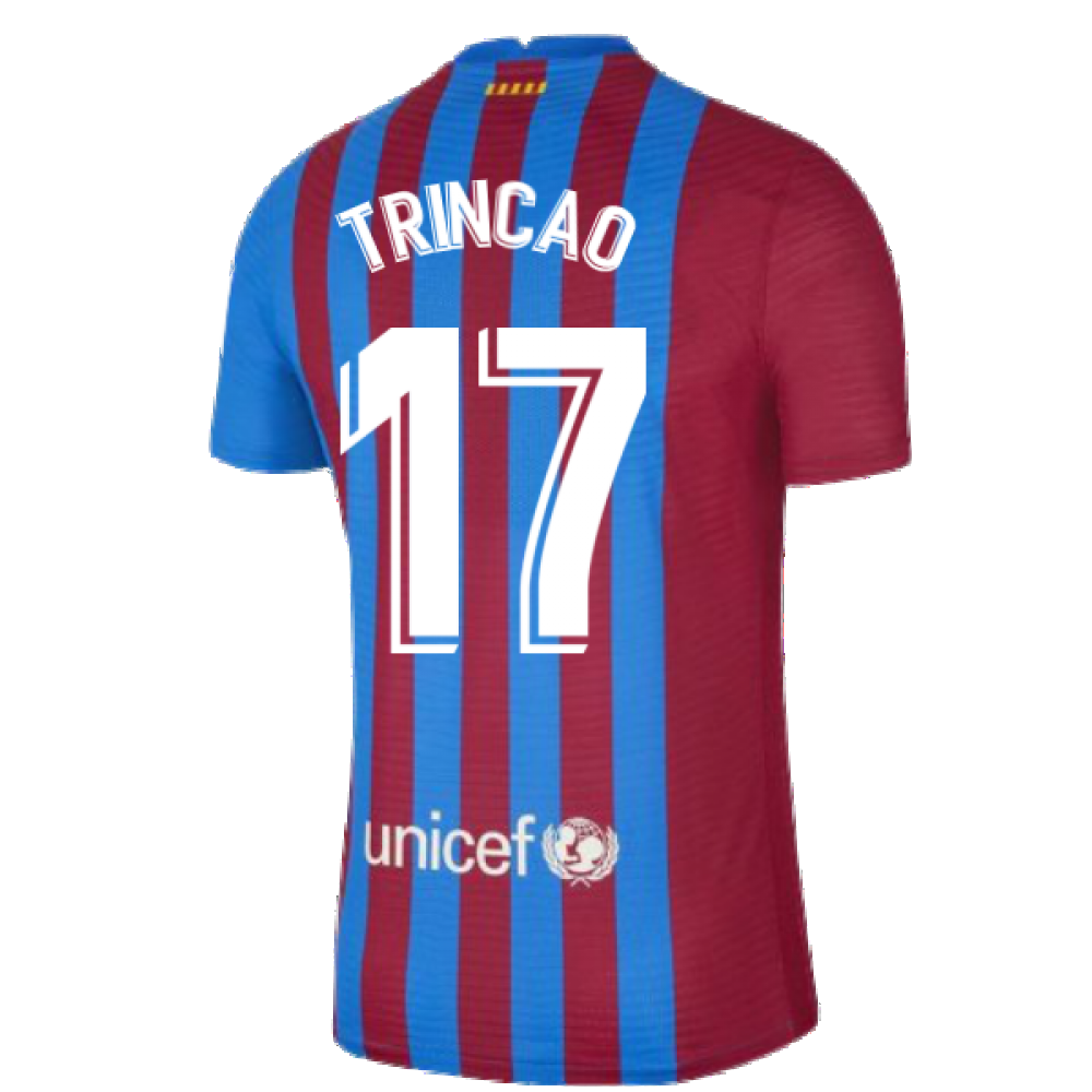 2021-2022 Barcelona Vapor Match Home Shirt (TRINCAO 17)