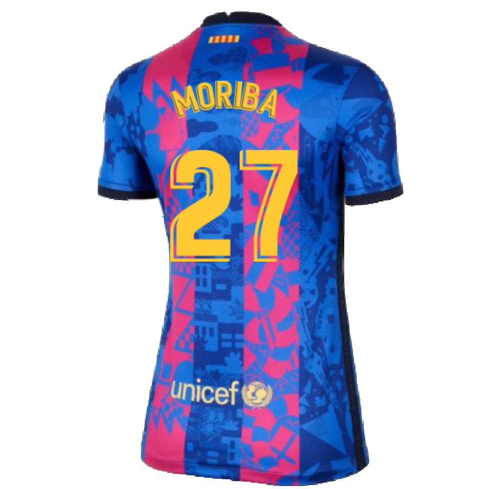 2021-2022 Barcelona Womens 3rd Shirt (MORIBA 27)