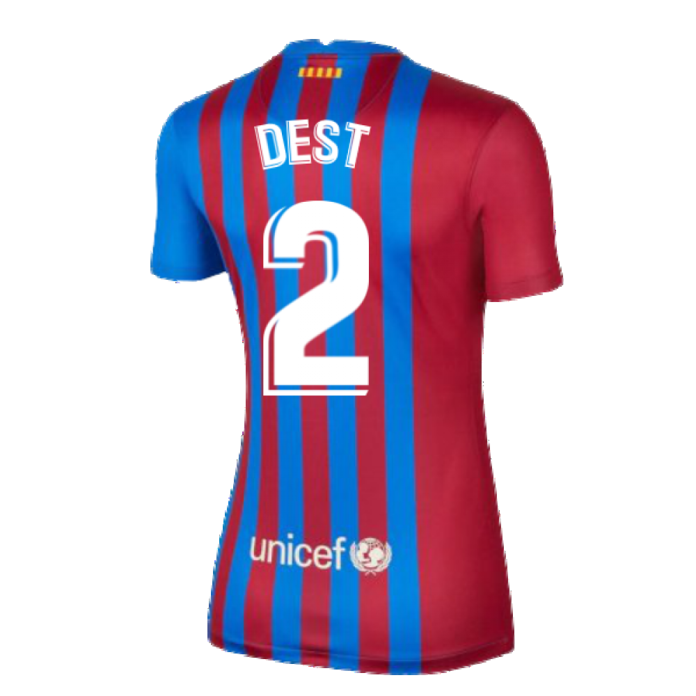 2021-2022 Barcelona Womens Home Shirt (DEST 2)