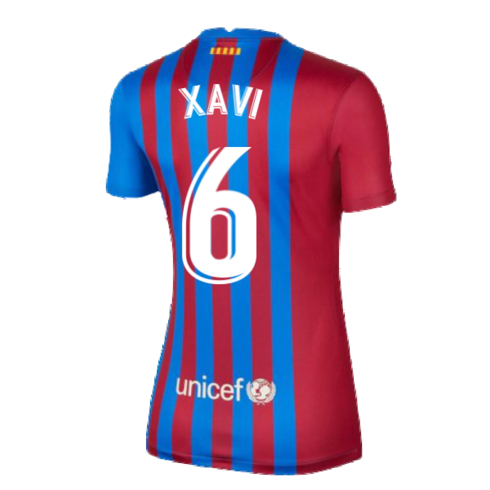 2021-2022 Barcelona Womens Home Shirt (XAVI 6)