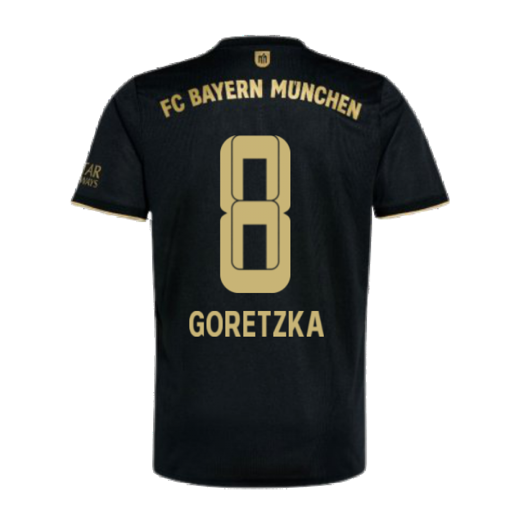 2021-2022 Bayern Munich Away Shirt (GORETZKA 8)