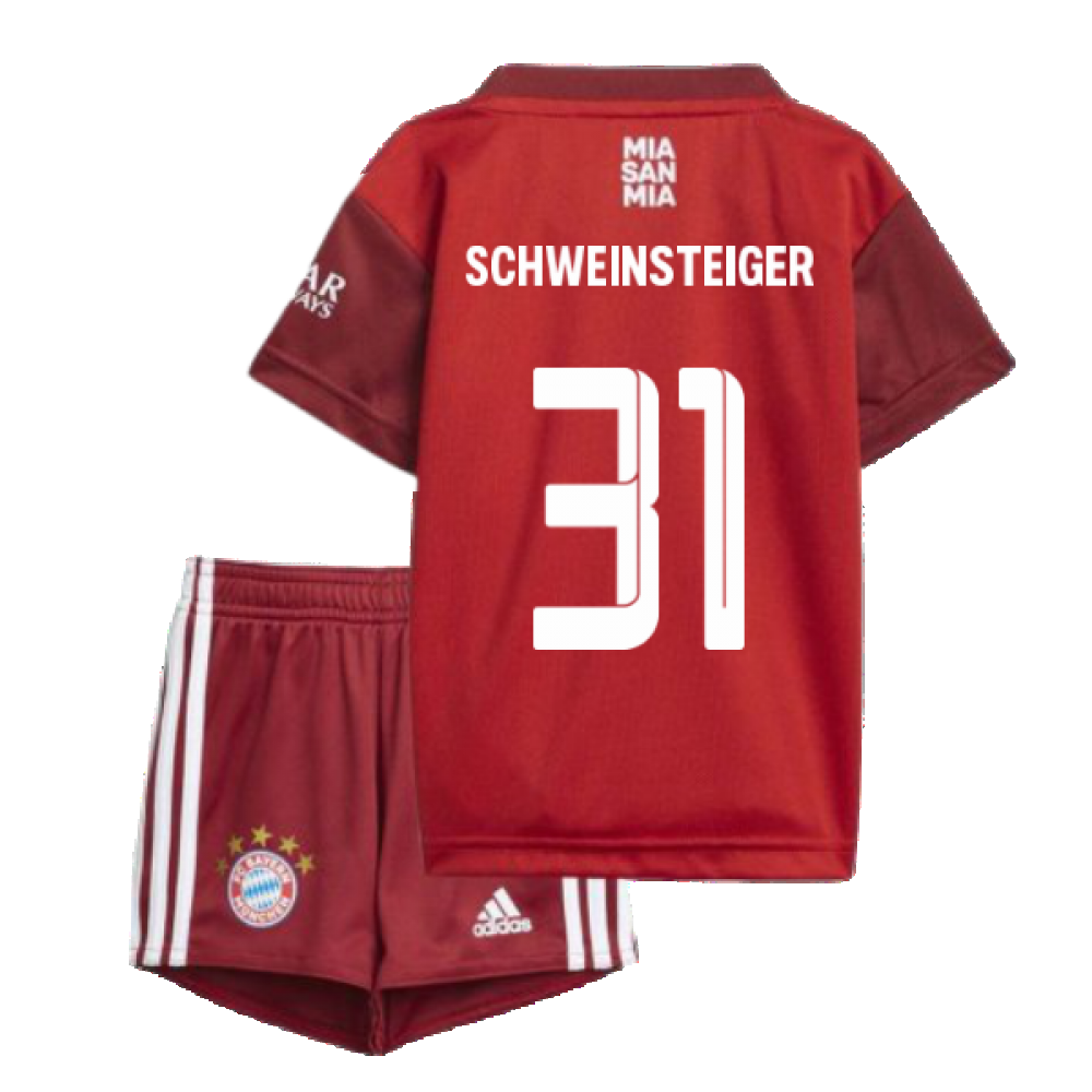 2021-2022 Bayern Munich Home Baby Kit (SCHWEINSTEIGER 31)