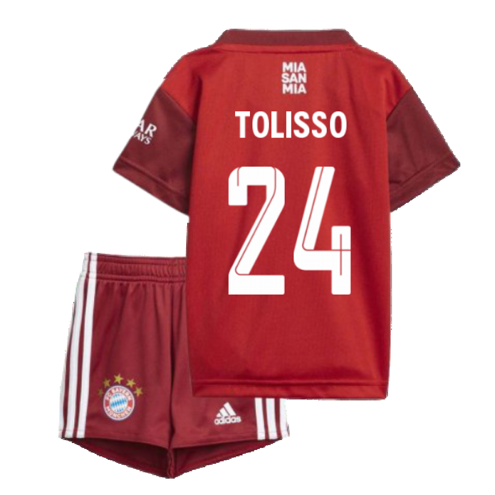 2021-2022 Bayern Munich Home Baby Kit (TOLISSO 24)