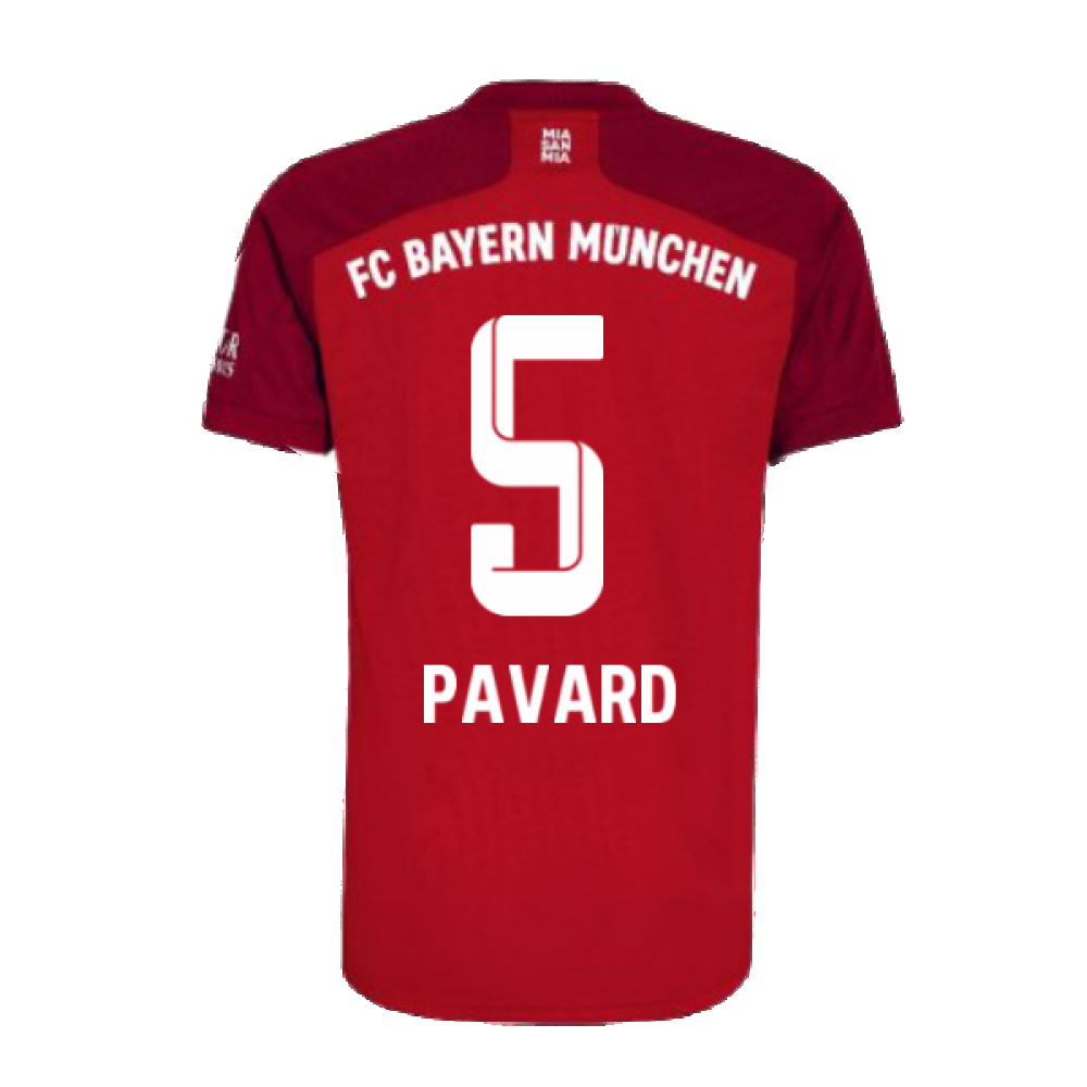 2021-2022 Bayern Munich Home Shirt (Kids) (PAVARD 5)