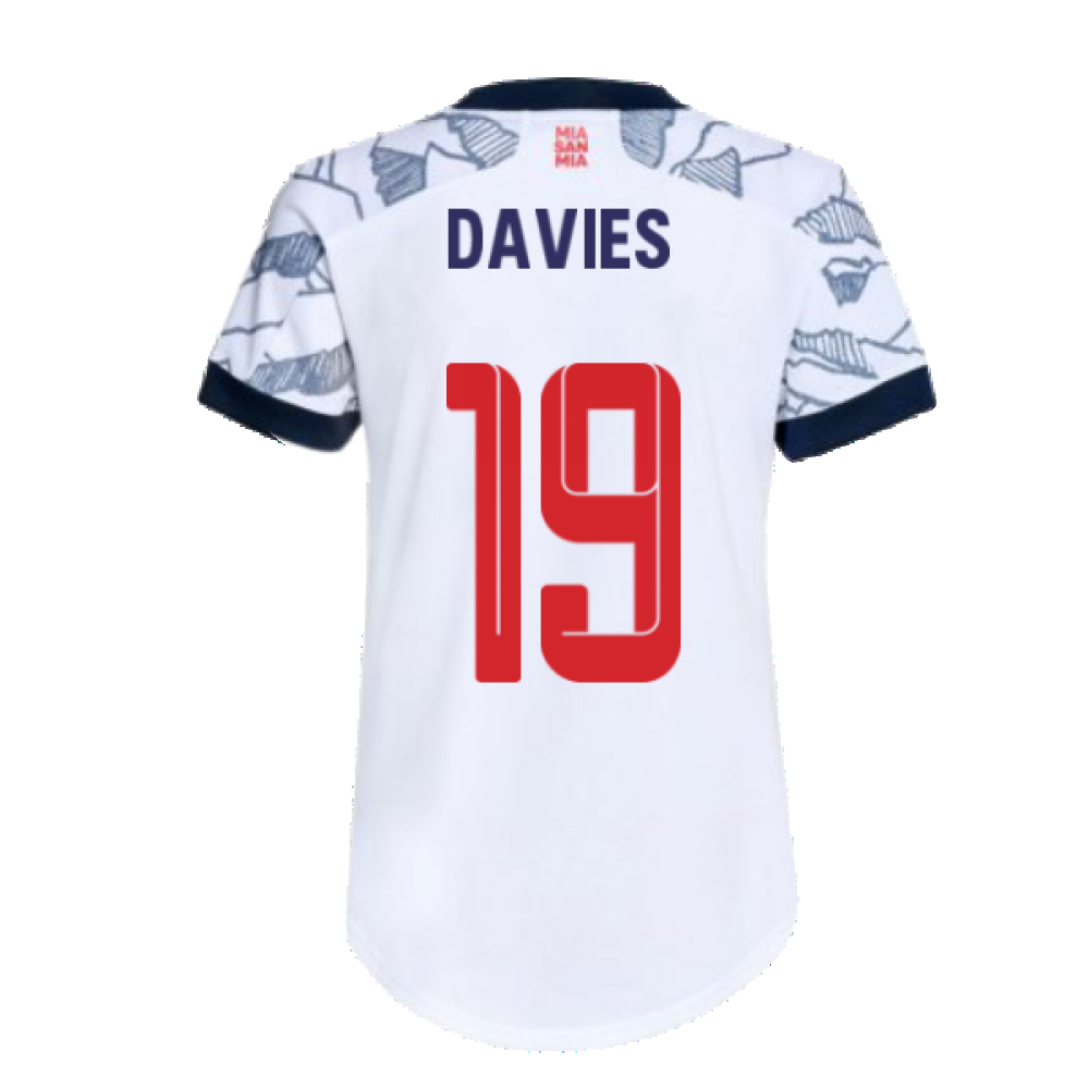 2021-2022 Bayern Munich Third Shirt (Ladies) (DAVIES 19)