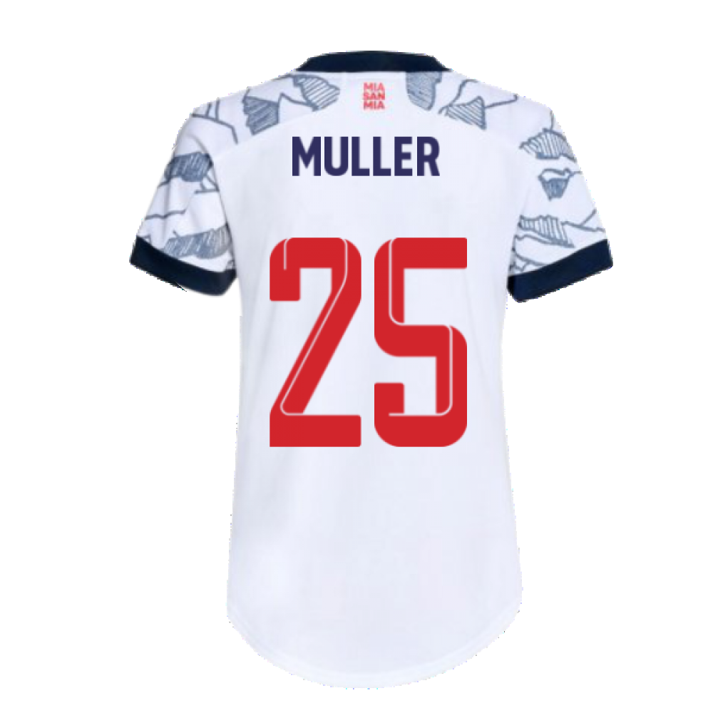 2021-2022 Bayern Munich Third Shirt (Ladies) (MULLER 25)