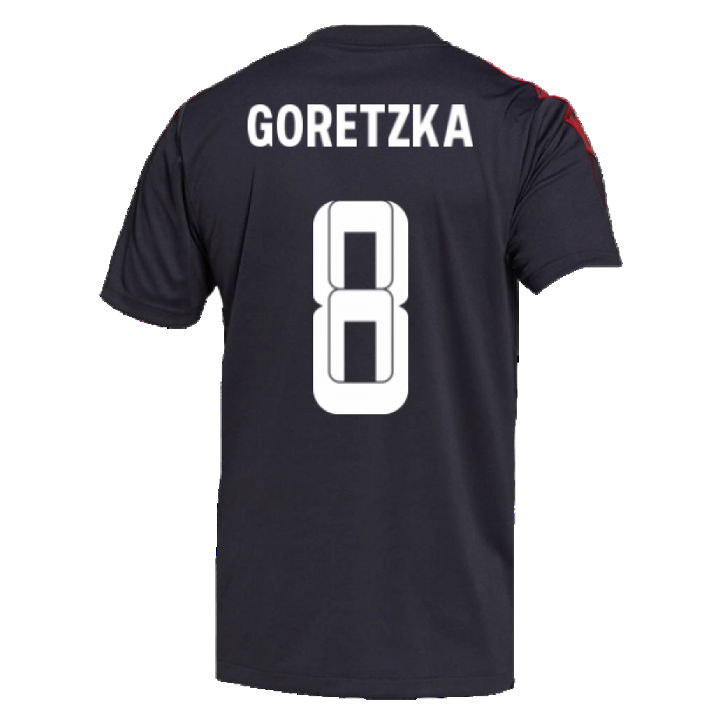 2021-2022 Bayern Munich Training Shirt (Grey) (GORETZKA 8)