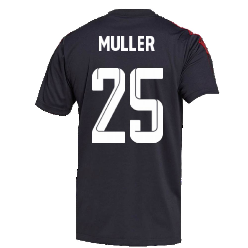 2021-2022 Bayern Munich Training Shirt (Grey) (MULLER 25)