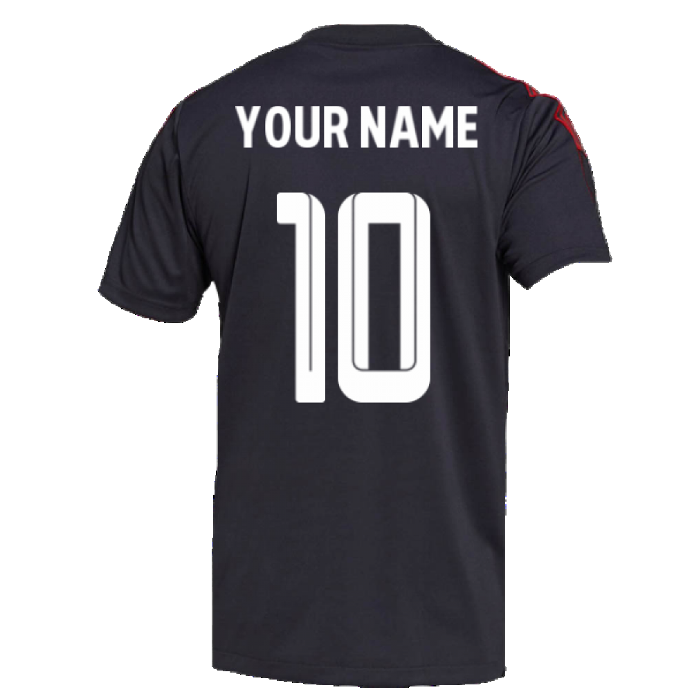 2021-2022 Bayern Munich Training Shirt (Grey) (Your Name)