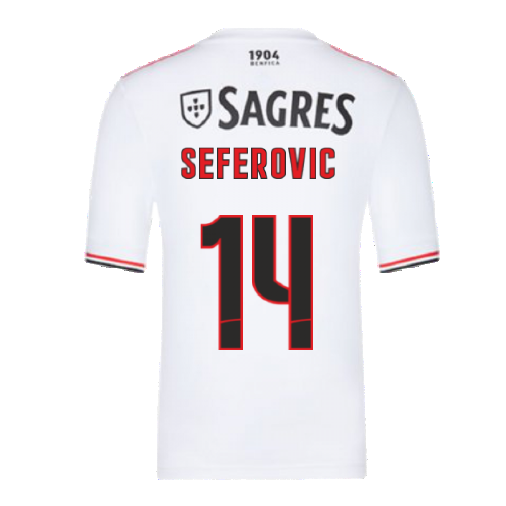 2021-2022 Benfica Away Shirt (Kids) (SEFEROVIC 14)