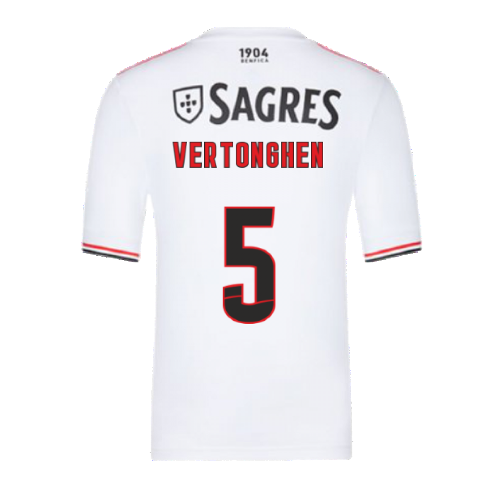 2021-2022 Benfica Away Shirt (Kids) (VERTONGHEN 5)