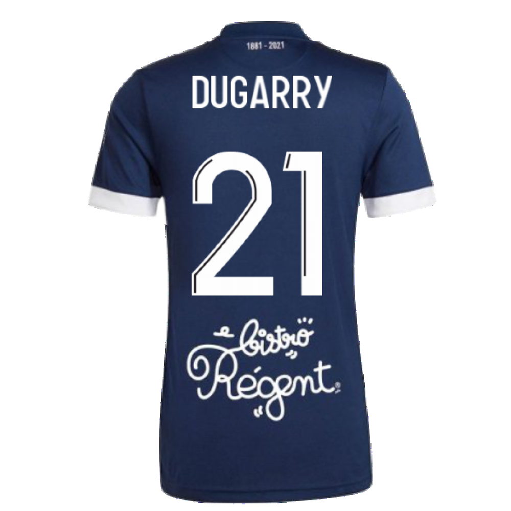 2021-2022 Bordeaux Home Shirt (Dugarry 21)