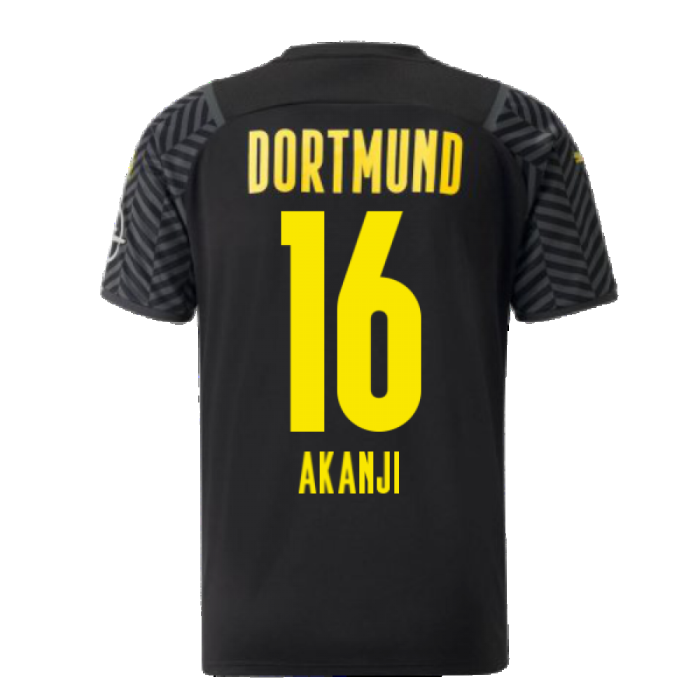 2021-2022 Borussia Dortmund Away Shirt (AKANJI 16)