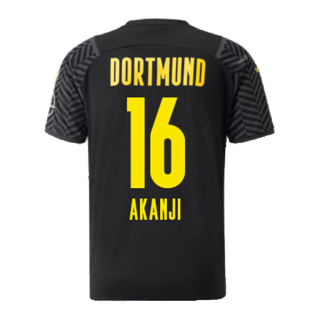 2021-2022 Borussia Dortmund Away Shirt (AKANJI 16)