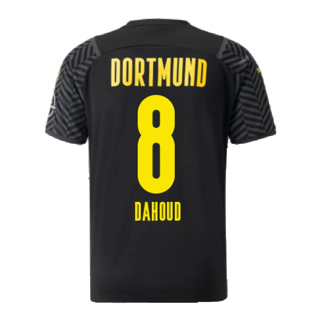 2021-2022 Borussia Dortmund Away Shirt (DAHOUD 8)