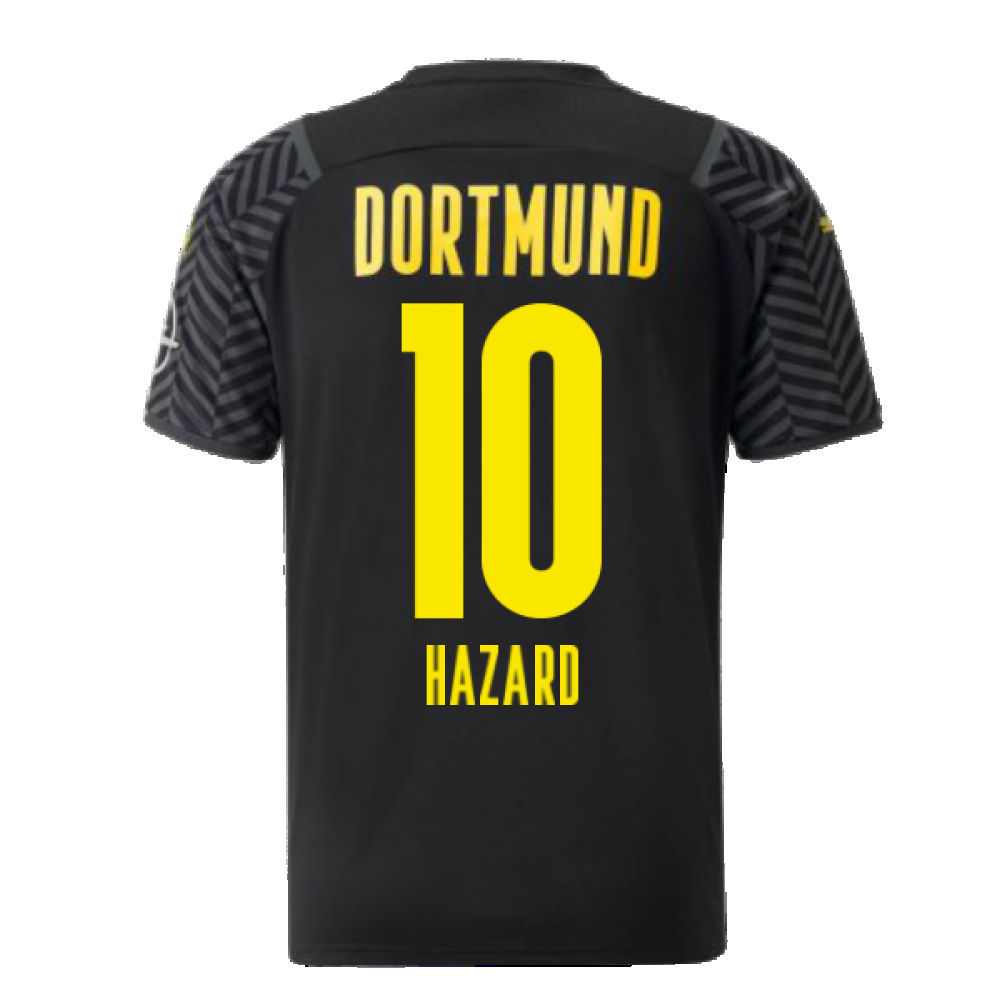 2021-2022 Borussia Dortmund Away Shirt (HAZARD 10)