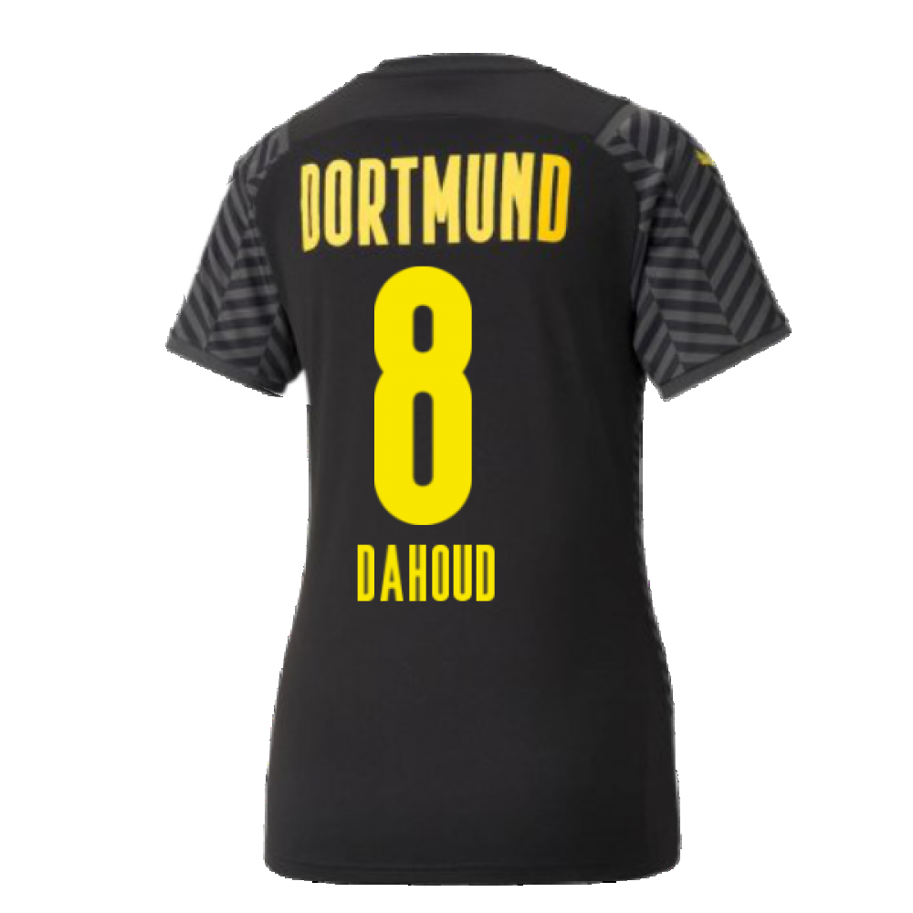 2021-2022 Borussia Dortmund Away Shirt (Ladies) (DAHOUD 8)