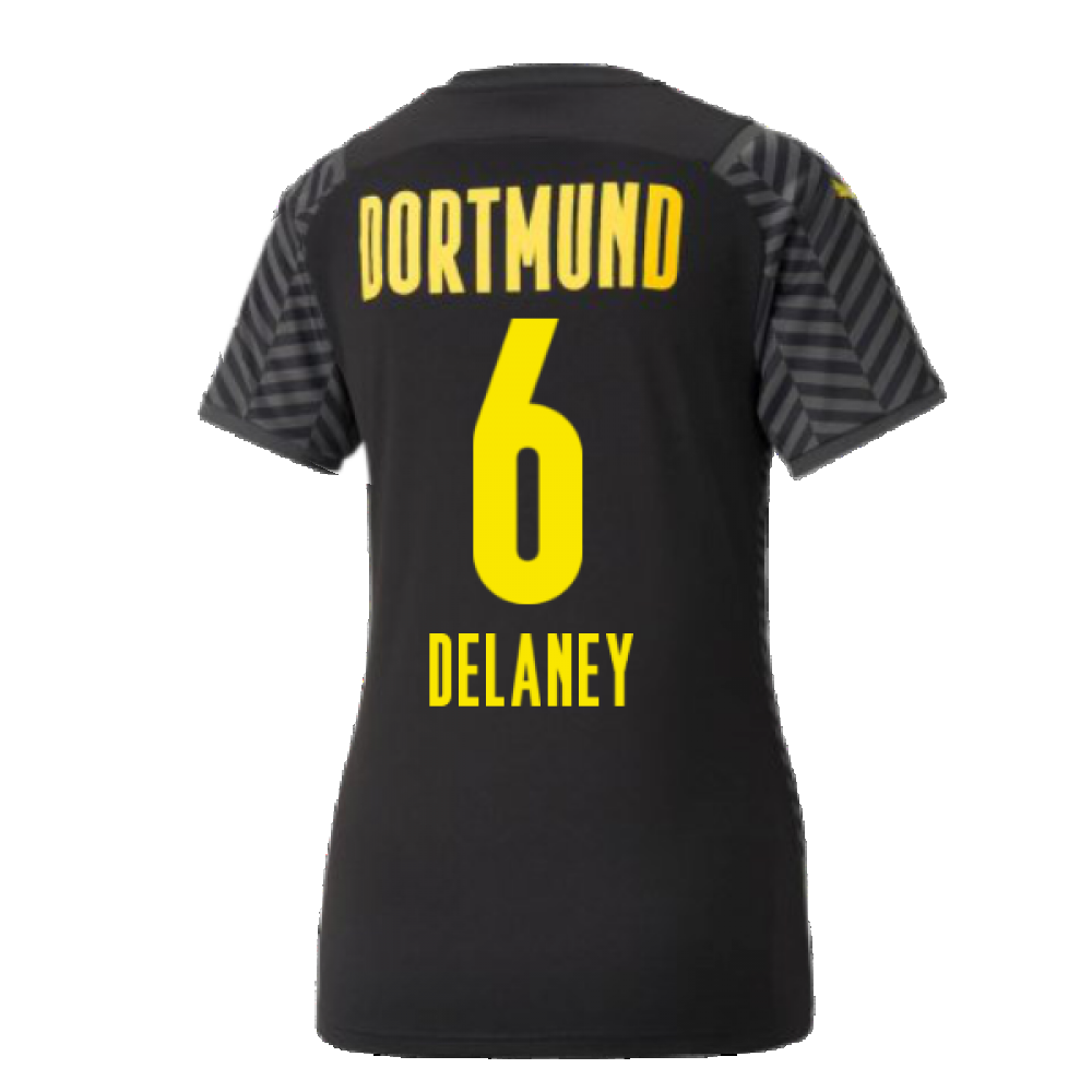 2021-2022 Borussia Dortmund Away Shirt (Ladies) (DELANEY 6)