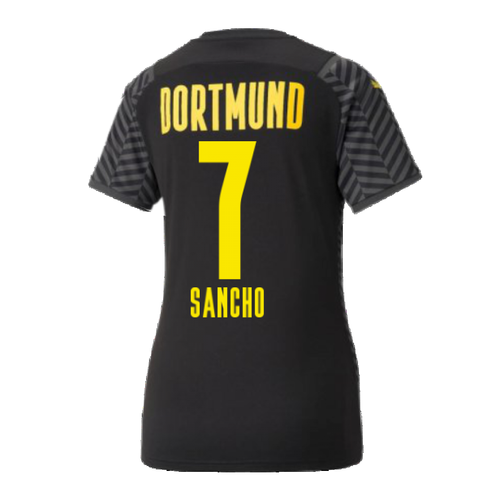 2021-2022 Borussia Dortmund Away Shirt (Ladies) (SANCHO 7)