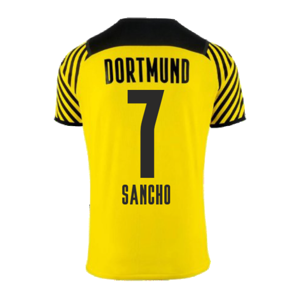 2021-2022 Borussia Dortmund Home Shirt (Kids) (SANCHO 7)