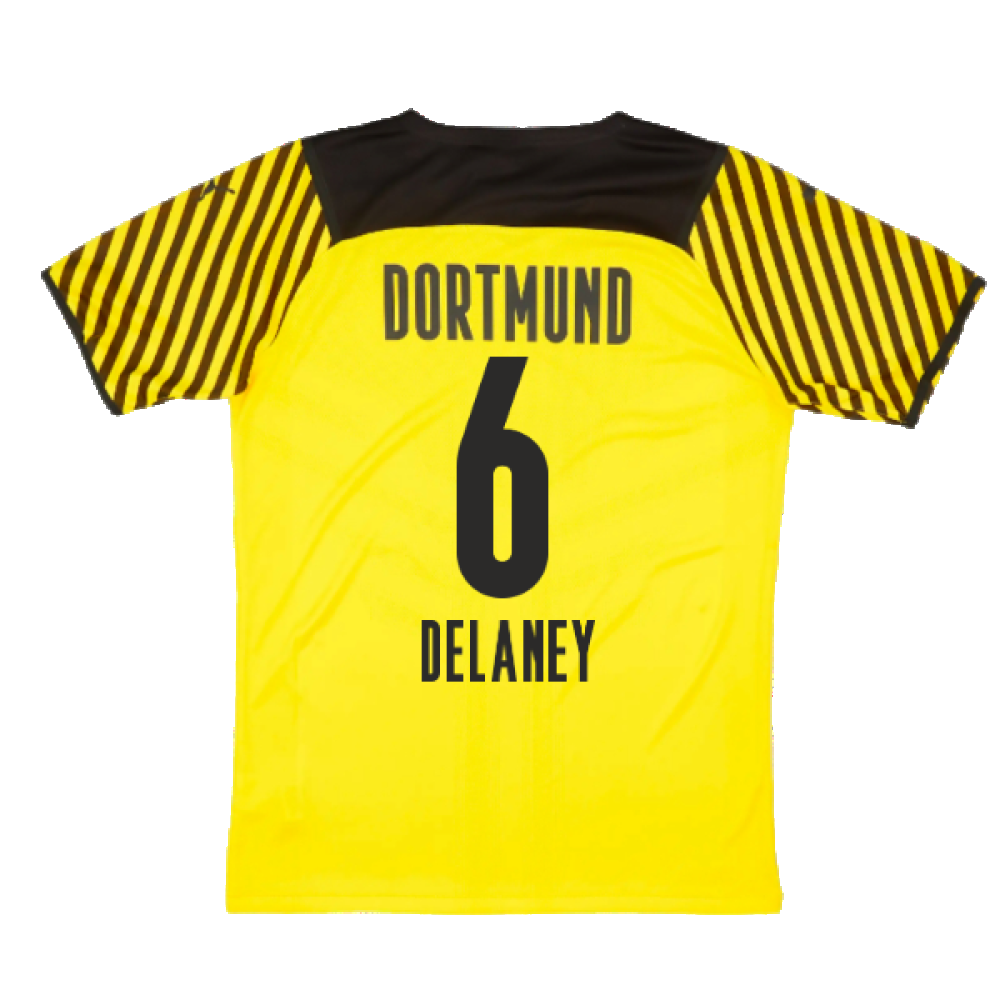 2021-2022 Borussia Dortmund Player Issue Home Shirt (DELANEY 6)