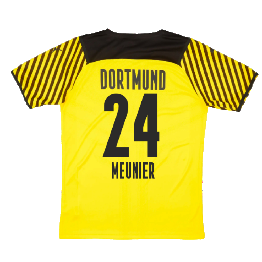 2021-2022 Borussia Dortmund Player Issue Home Shirt (MEUNIER 24)