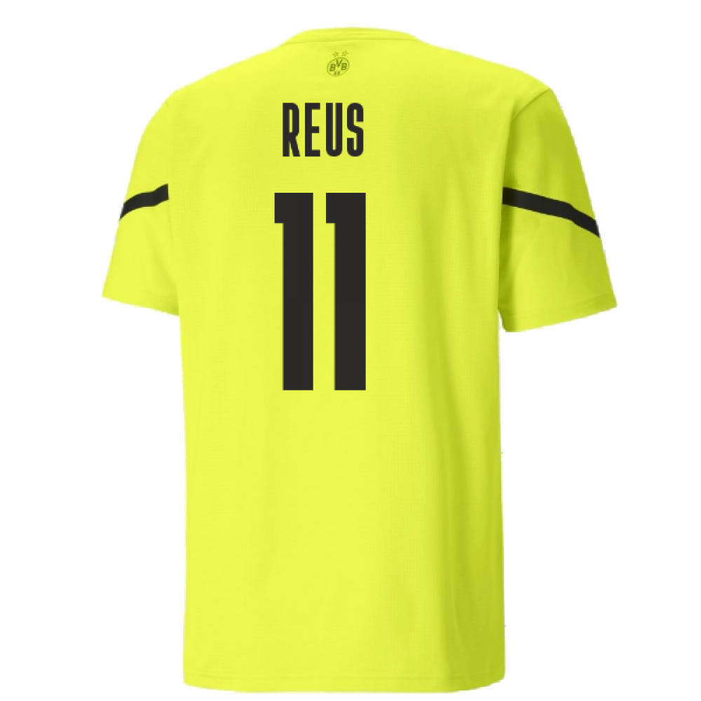 2021-2022 Borussia Dortmund Pre Match Shirt (Yellow) (REUS 11)