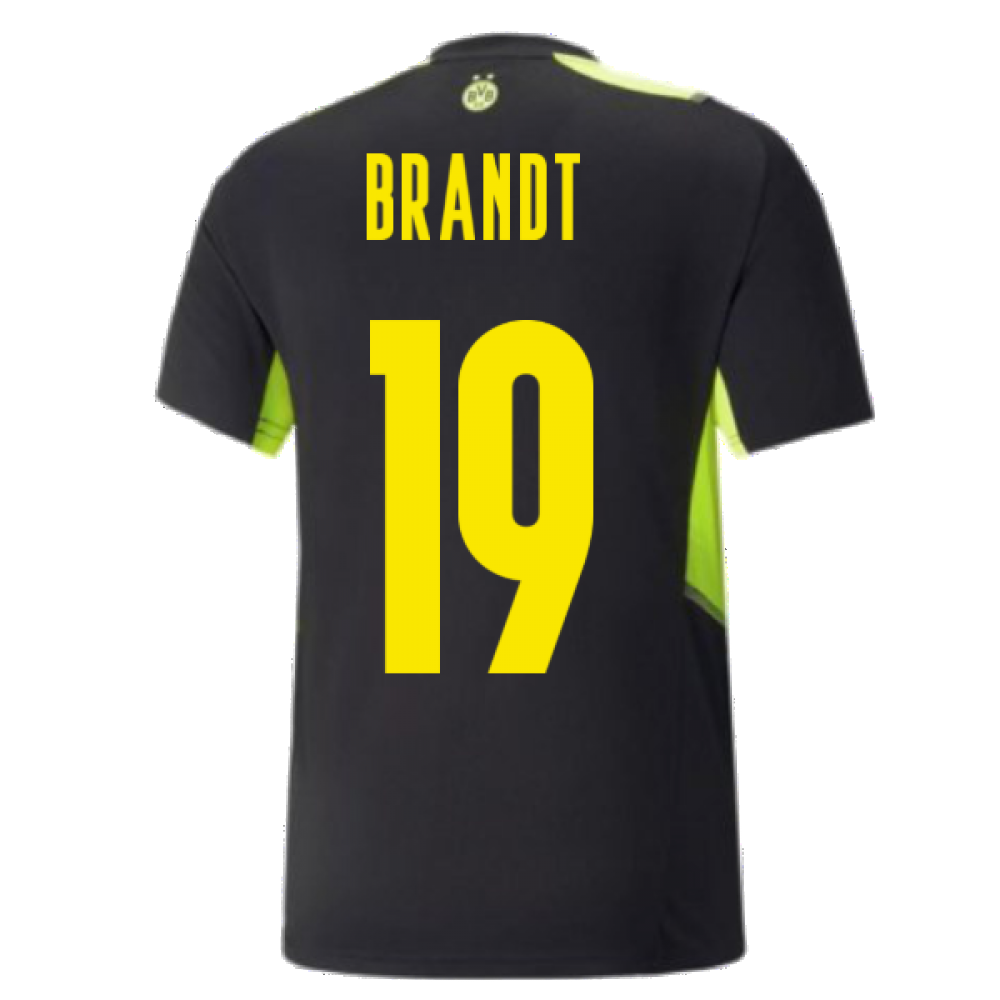 2021-2022 Borussia Dortmund Training Jersey (Black) (BRANDT 19)