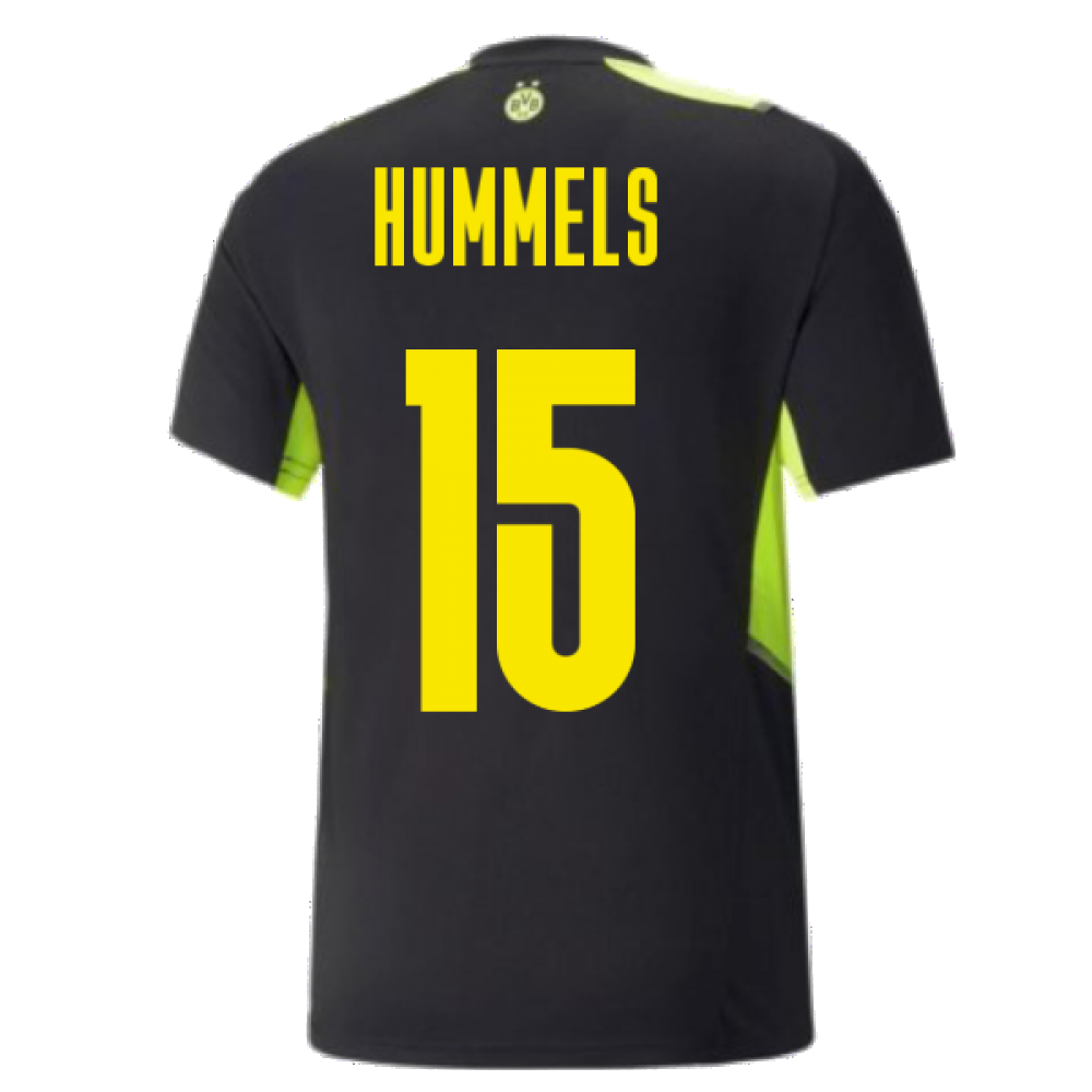 2021-2022 Borussia Dortmund Training Jersey (Black) (HUMMELS 15)