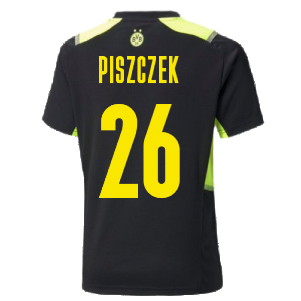 2021-2022 Borussia Dortmund Training Jersey (Black) (PISZCZEK 26)