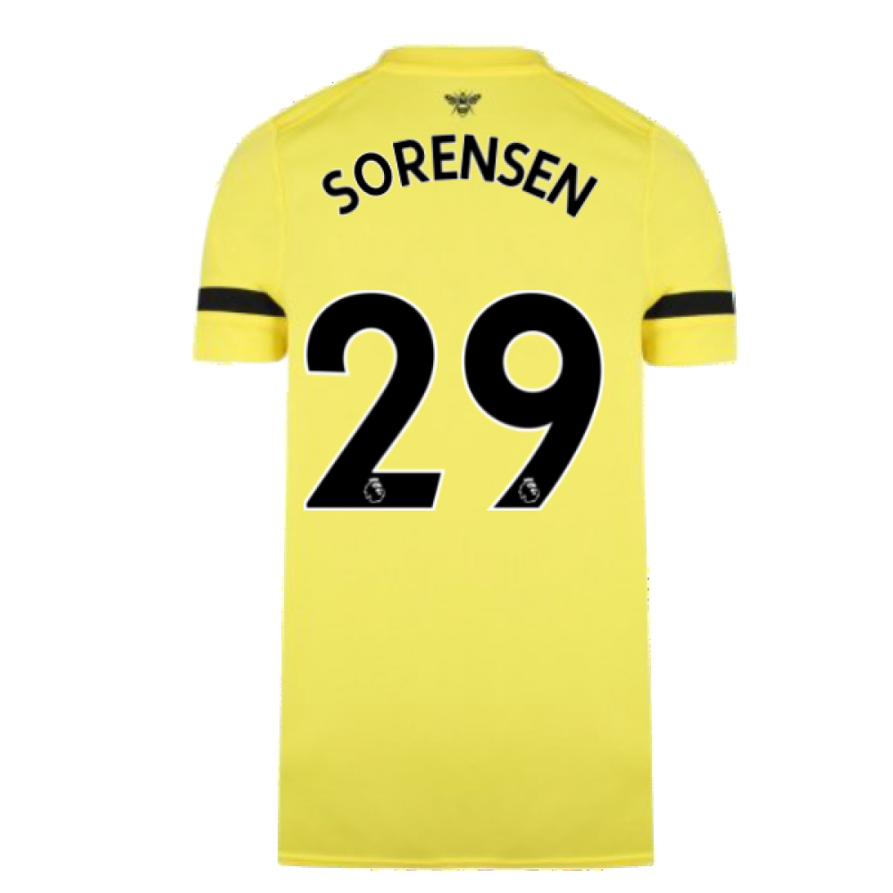 2021-2022 Brentford Away Shirt (SORENSEN 29)