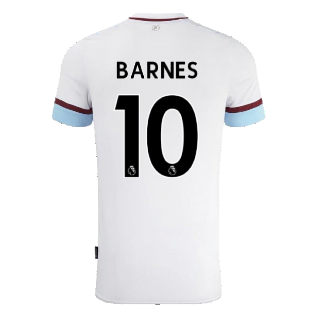 2021-2022 Burnley Away Shirt (BARNES 10)