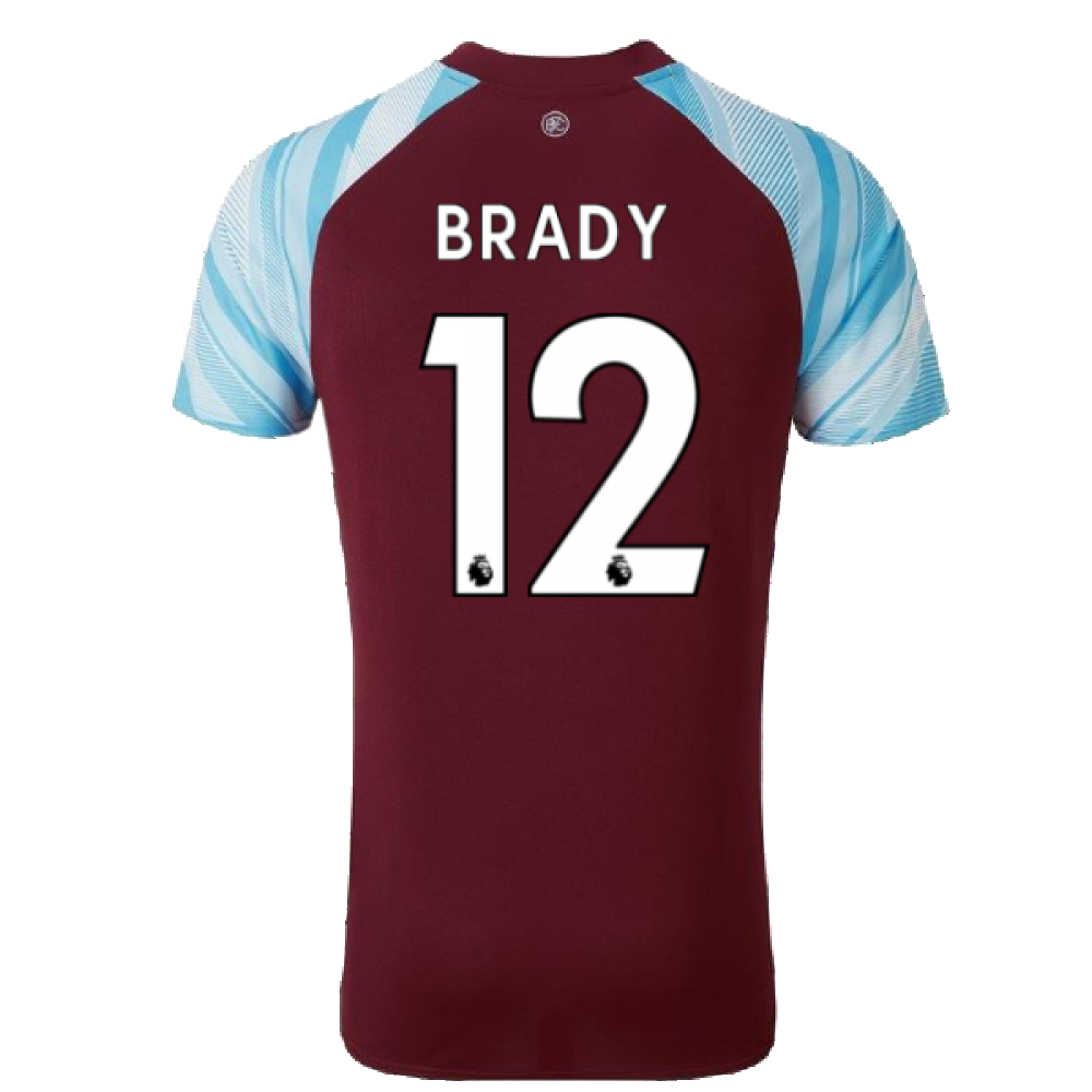 2021-2022 Burnley Home Shirt (BRADY 12)