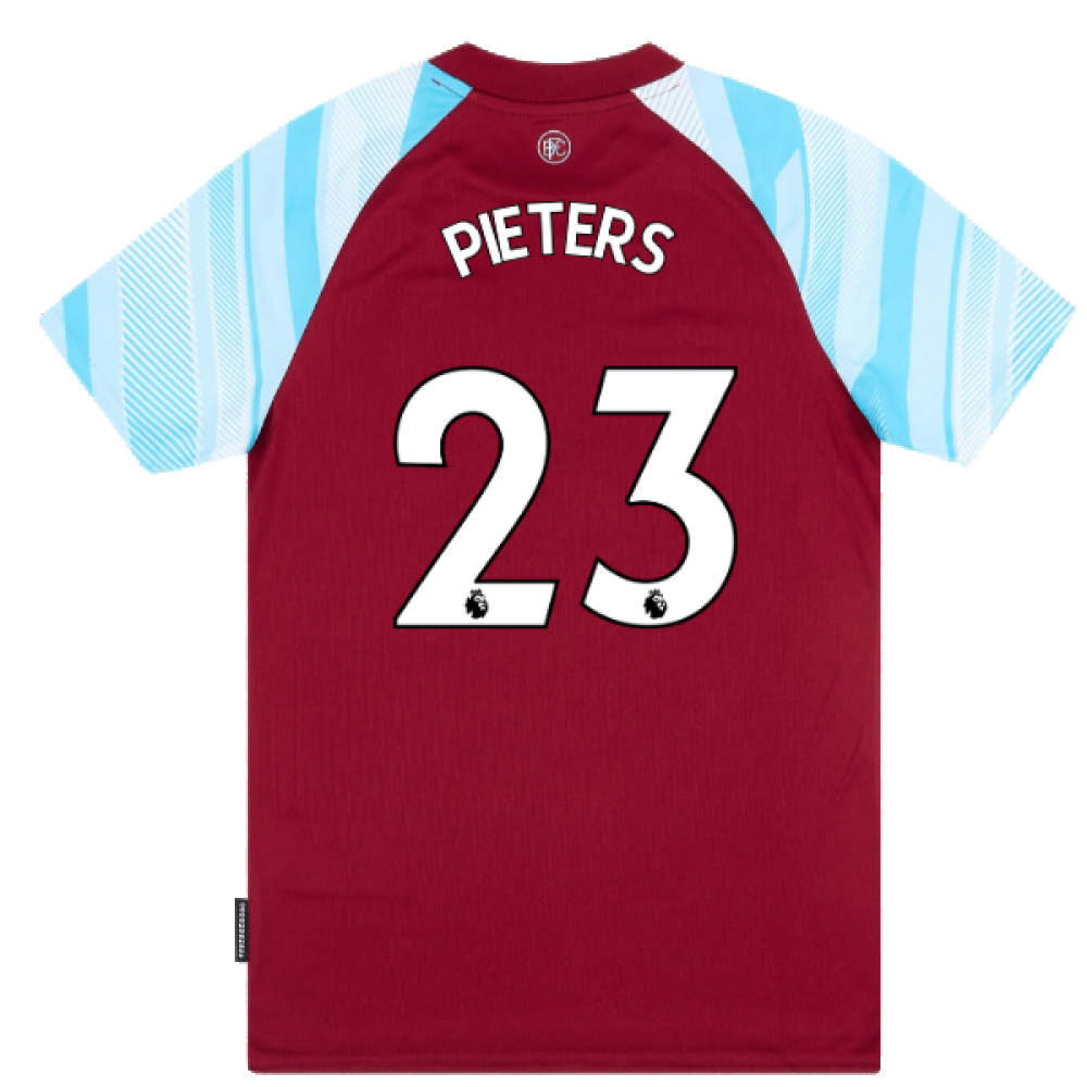 2021-2022 Burnley Home Shirt (Kids) (PIETERS 23)