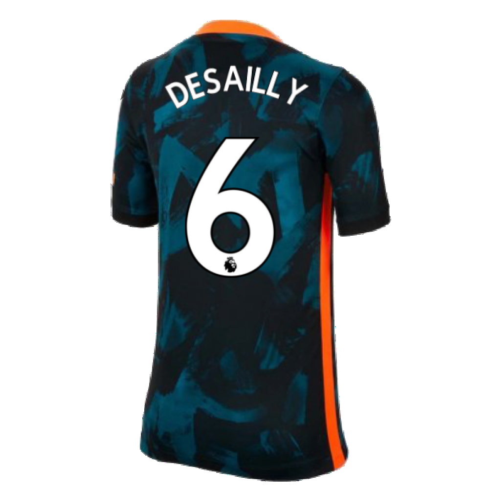 2021-2022 Chelsea 3rd Shirt (Kids) (DESAILLY 6)